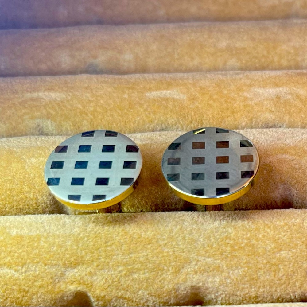 Gold Cuff Links